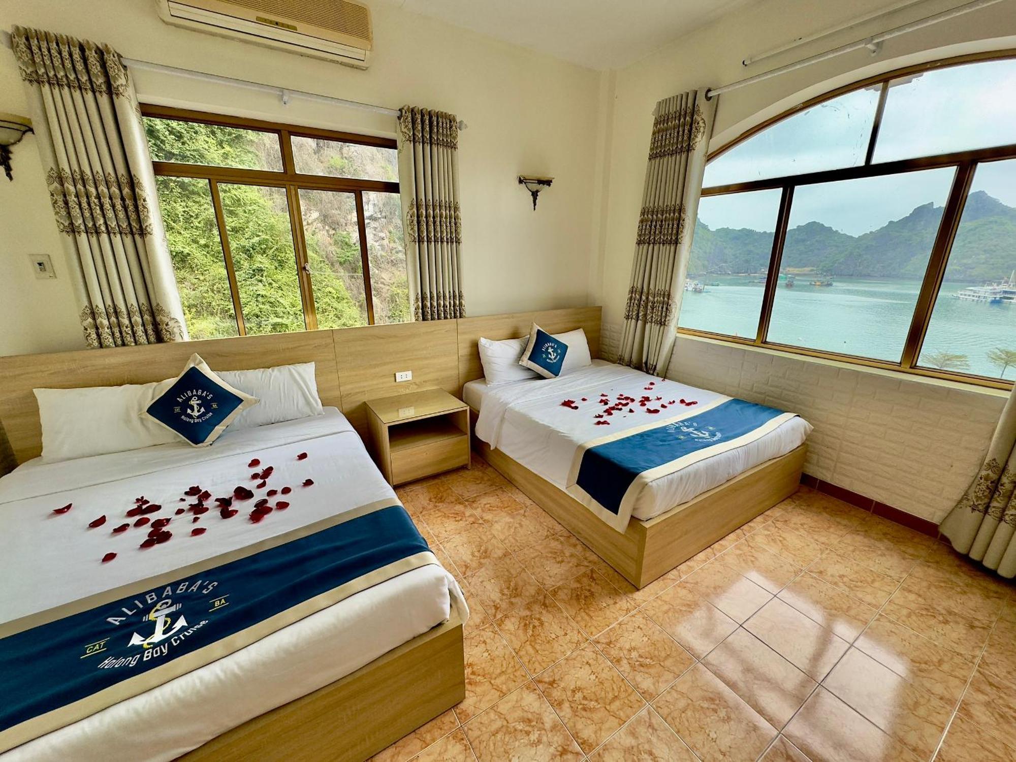 Cat Ba Plaza Hotel Dong Khe Sau Bagian luar foto
