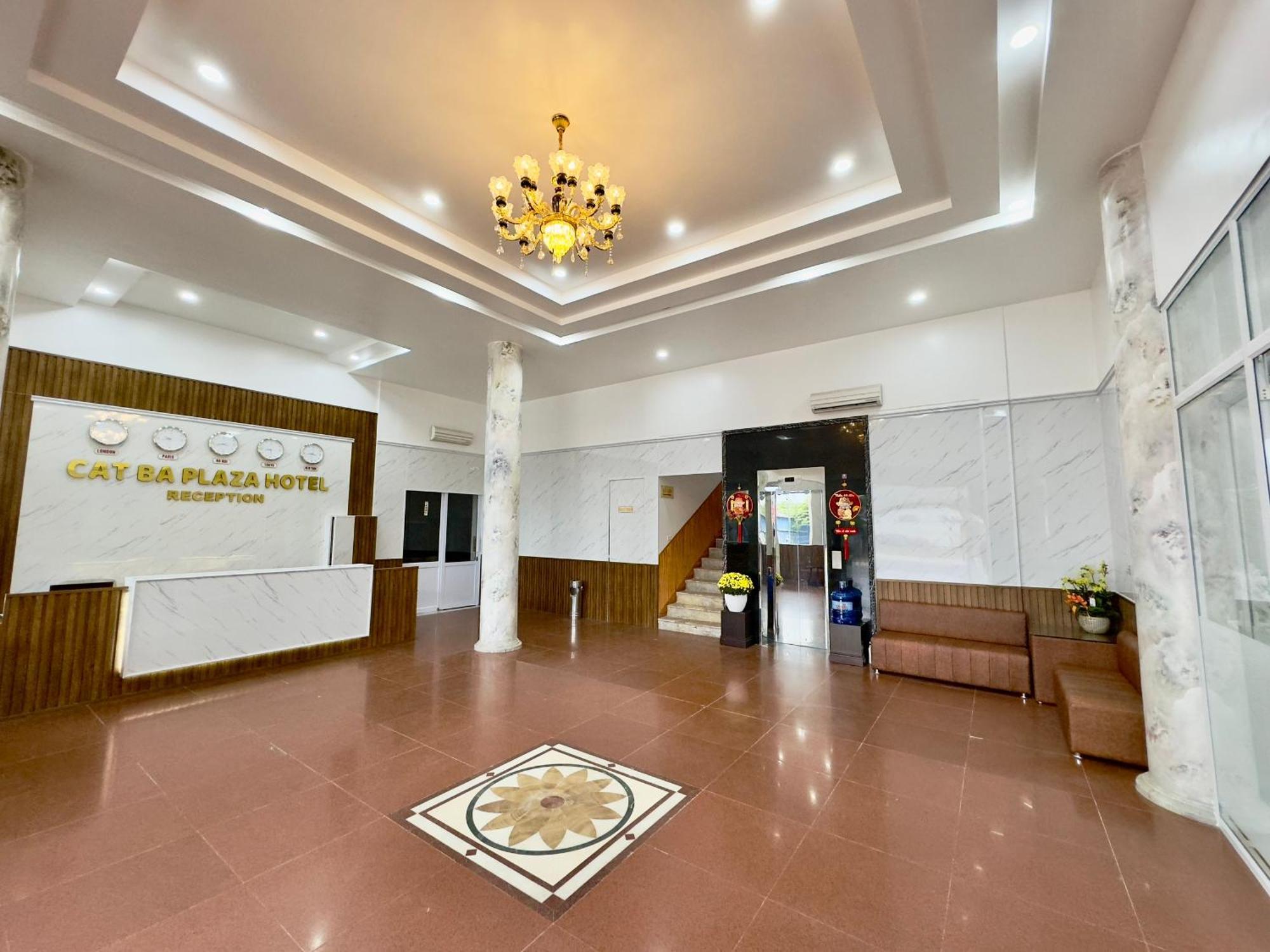 Cat Ba Plaza Hotel Dong Khe Sau Bagian luar foto