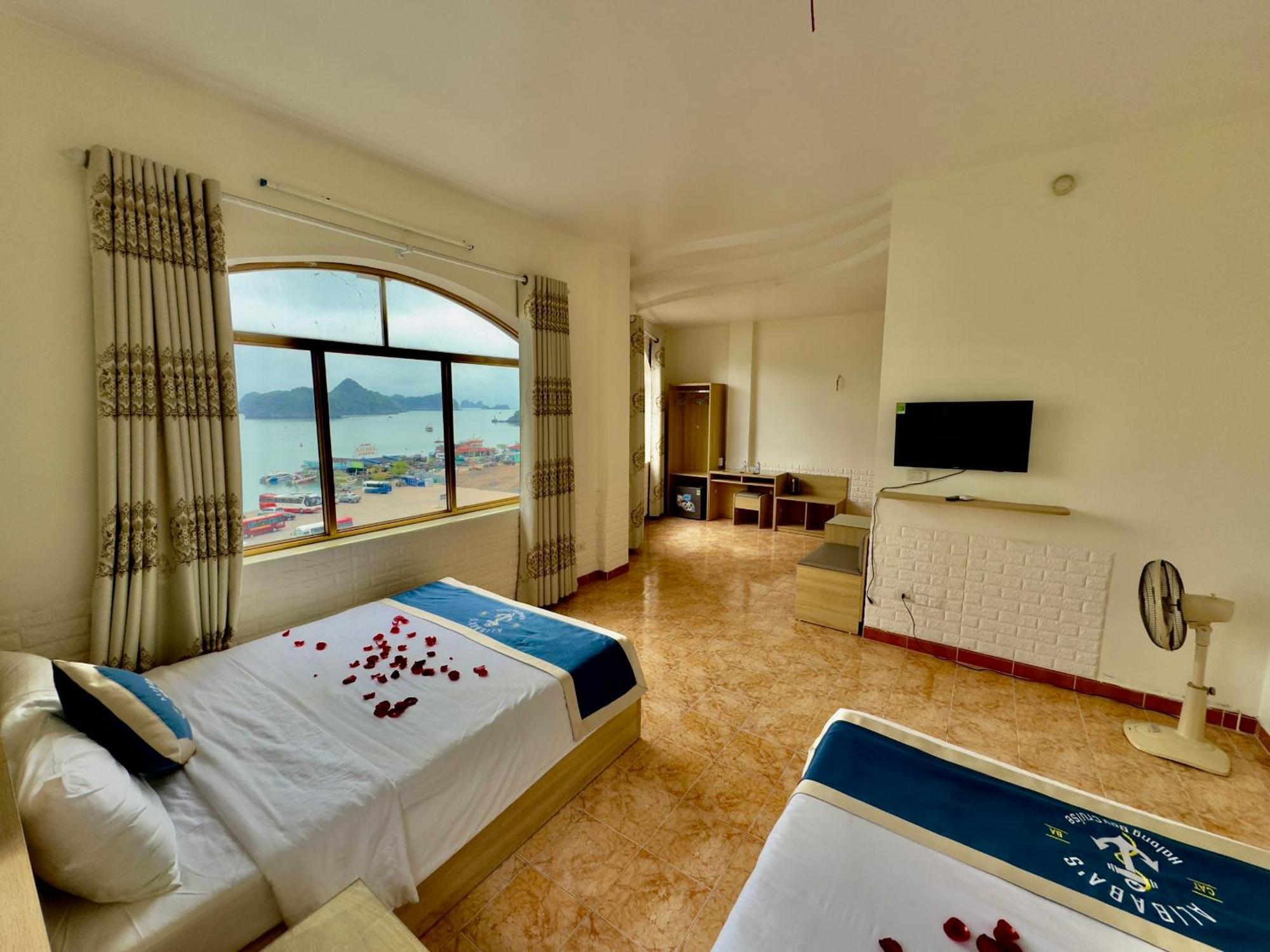 Cat Ba Plaza Hotel Dong Khe Sau Bagian luar foto