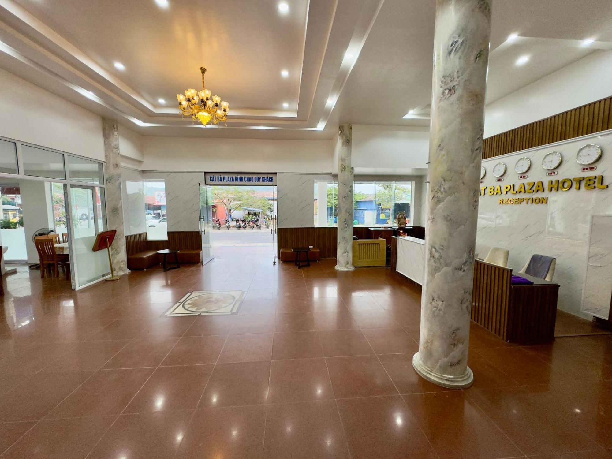 Cat Ba Plaza Hotel Dong Khe Sau Bagian luar foto