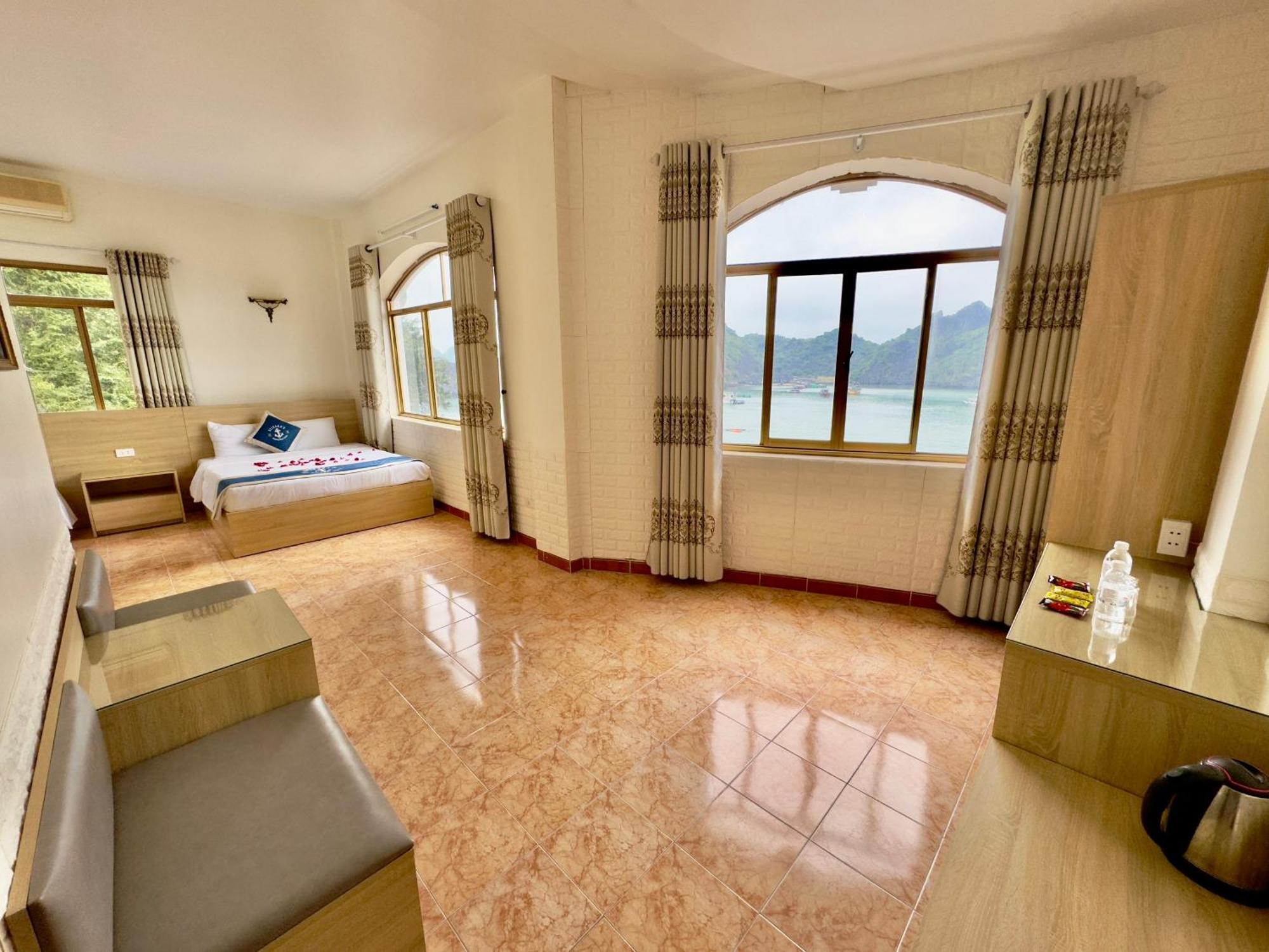 Cat Ba Plaza Hotel Dong Khe Sau Bagian luar foto